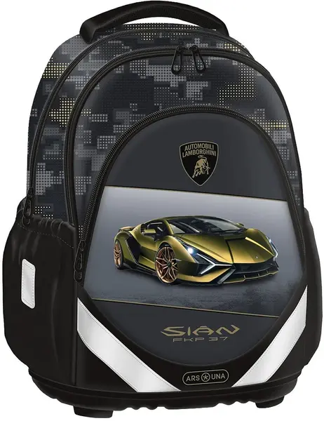 Ghiozdan școlar Ars Una Anatomy M - Lamborghini, Sian FKP 37