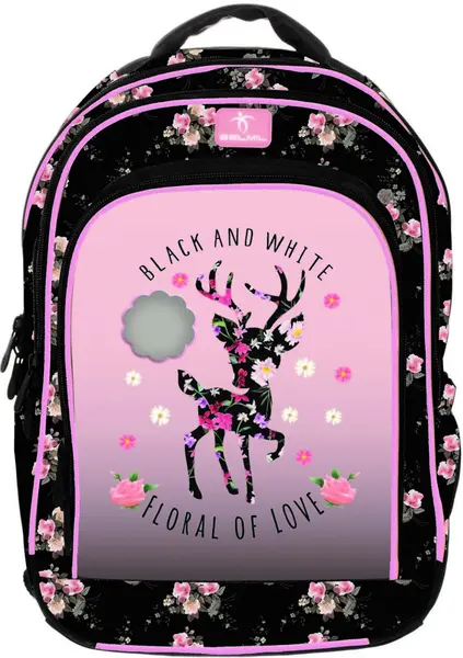 Ghiozdan școlar Belmil - Deer, cu 2 compartimente