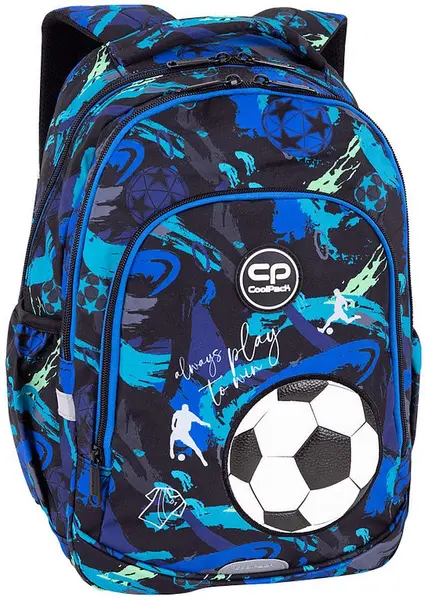 Ghiozdan școlar Cool Pack Prime Pro - Fotbal Navy