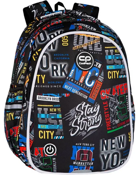 Ghiozdan școlar cu LED luminos Cool Pack Jimmy - Big City