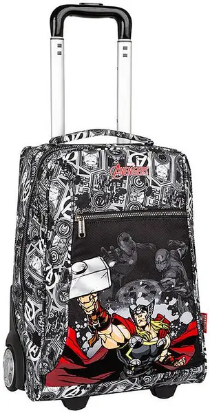 Ghiozdan școlar cu roți Cool Pack Compact - The Avengers, 36 l