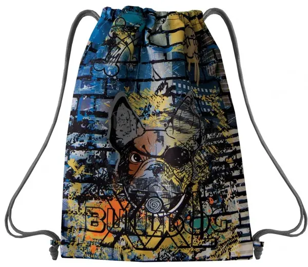 Ghiozdan scolar KAOS 2 in 1 - BULDOG XXL