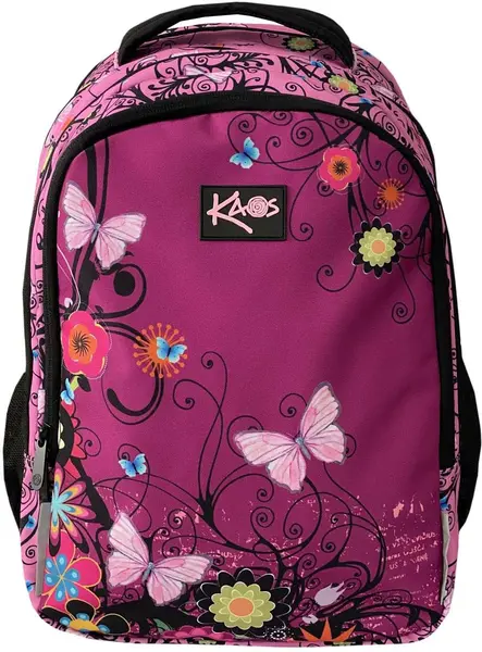 Ghiozdan școlar Kaos 2 în 1 - Spring Star, cu 4 compartimente