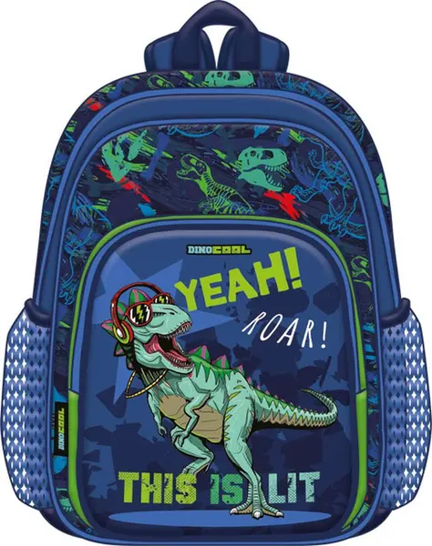 Ghiozdan școlar Lizzy Card Dino Roar - Junior +