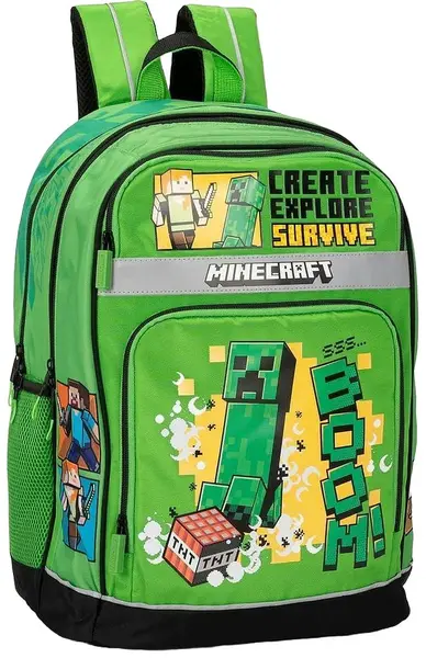 Ghiozdan școlar Minecraft Jolly - Cu 2 compartimente