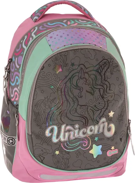Ghiozdan școlar Play Maxx - Unicorn Pastel