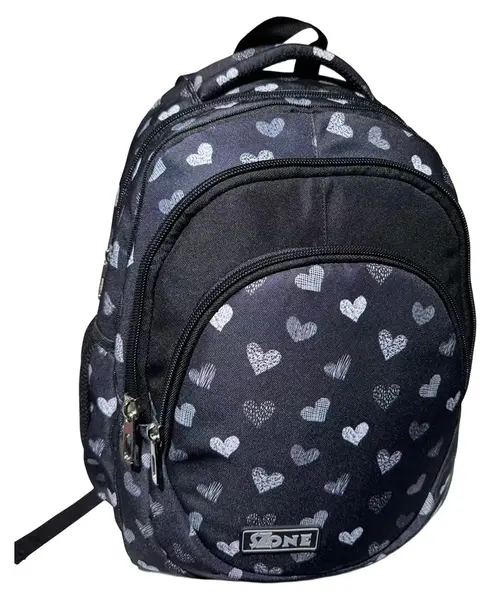 Ghiozdan școlar SchoolZone 2 in 1 - Heart