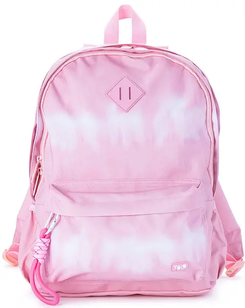 Ghiozdan școlar YOLO Tie Dye - Pink