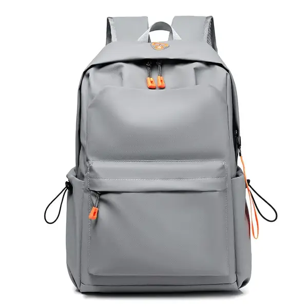 Ghiozdan Timebox, Waterproof, Impermeabil, pana la 16 inch, 3 compartimente, Gri - Default Title