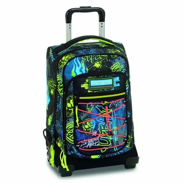 Ghiozdan troller, 51x35x27cm, 4 compartimente, Urban Evo, Mitama