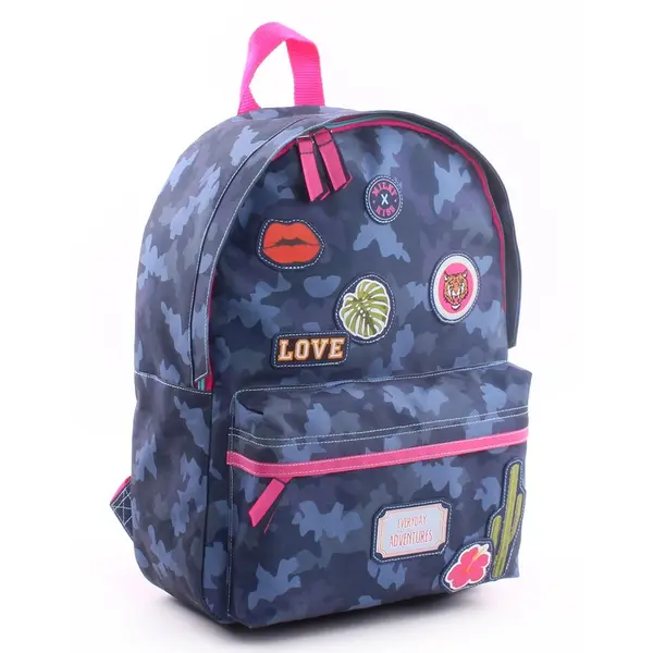 Ghiozdan Vadobag M Kiss Patch
