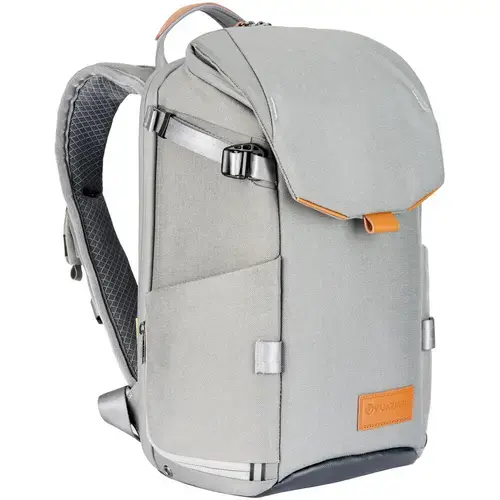 Ghiozdan Vanguard VEO CITY B37, 12 L, Husa Rezistenta la apa, Compartiment tableta 10.9inch (Gri)