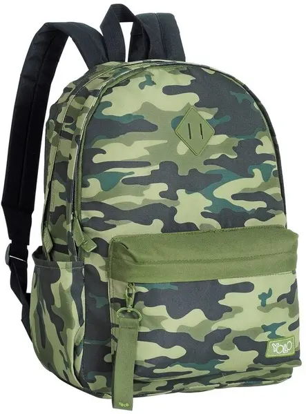 Ghiozdan YOLO Camouflage -2 compartimente