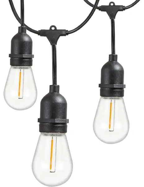 Ghirlandă de grădină luminoasă Elbulgaria - 10 becuri, 2W, 220 V, IP65, 5 metri