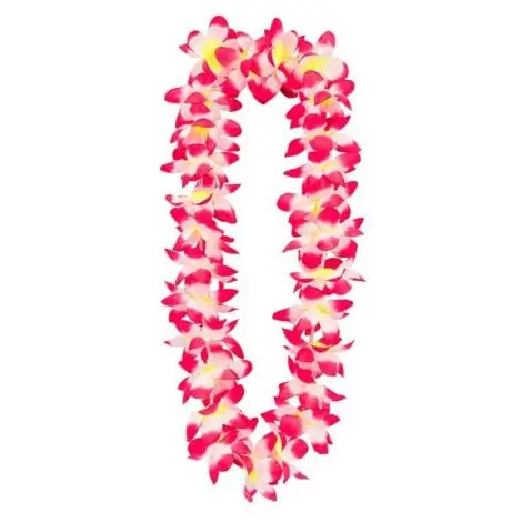 Ghirlanda hawaii flori roz