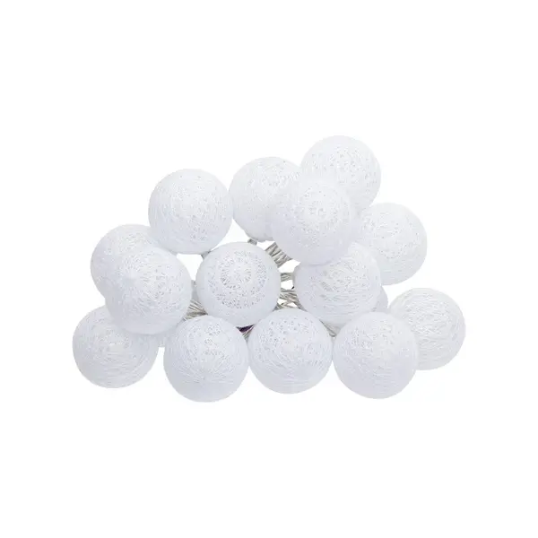 Ghirlanda luminite LED pentru gradina Batoni Alb 3.5x260x3.5cm