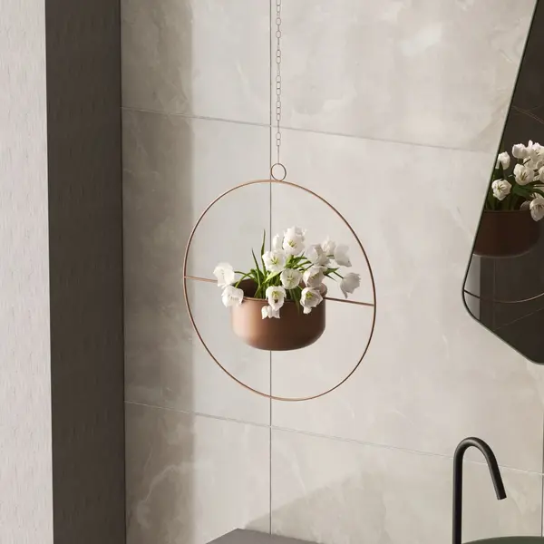 Ghiveci decorativ Payanda Cupru 40x40x17 cm
