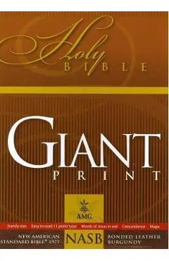 Giant Print Bible-NASB-Handy-Size - Warren Patrick Baker