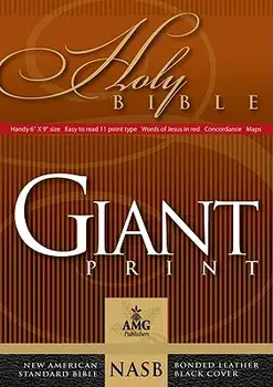 Giant Print Bible-NASB-Handy-Size/Warren Patrick Baker