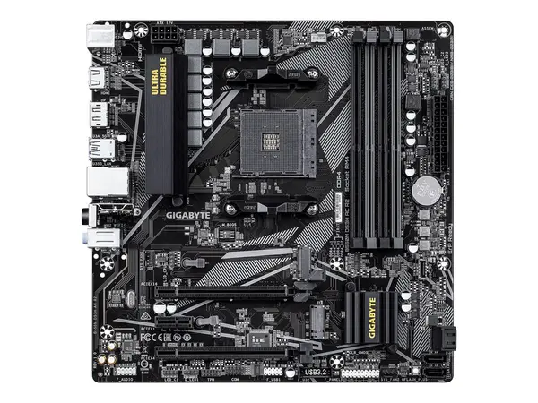 GIGABYTE B550M DS3H AC R2 - Placa de baza AM4, mATX, 4 DDR4, 2 M.2, 4 SATA, Wi Fi AC