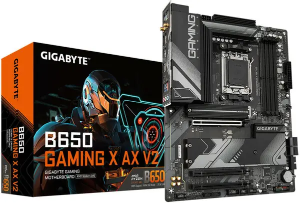 GIGABYTE B650 GAMING X AX V2 - AM5, DDR5 8000+, Wi Fi 6E, PCIe 4.0, ATX