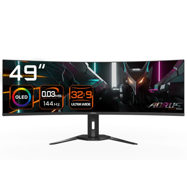 GIGABYTE CO49DQ 49 GAMING MONITOR GIGABYTE CO49DQ 49` GAMING MONITOR