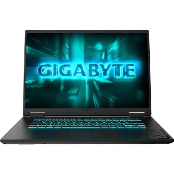 Gigabyte Laptop Gaming GIGABYTE A16 3WH, Procesor AMD Ryzen™ 7 260 (16M Cache, up to 5.10 GHz), 16'' WUXGA 1920x1200, 165Hz, 16GB DDR5 RAM, 1TB SSD, GeForce RTX 5070 8GB, Windows 11 Home, Black