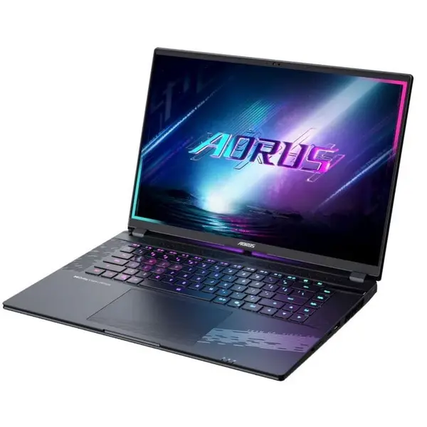 Gigabyte Laptop gaming Gigabyte Aorus Elite 16 2025, Intel Core Ultra 9, 275HX, 16, 165hz, QHD, 32GB RAM, 1TB, Windows 11 Home, RTX 5070, Negru