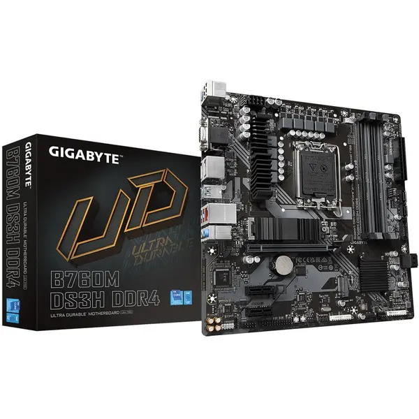 Gigabyte Placa de baza Gigabyte B760M DS3H DDR4, Socket 1700