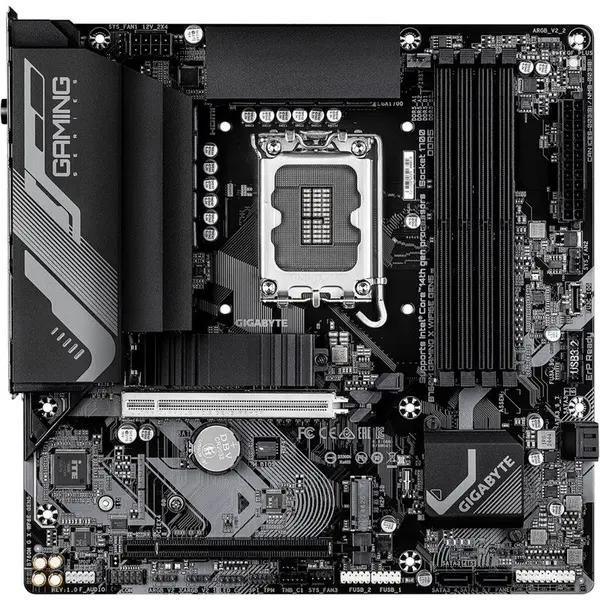 Gigabyte Placa de baza GIGABYTE B760M GAMING X, 1700, WIFI6E, GEN5, ATX
