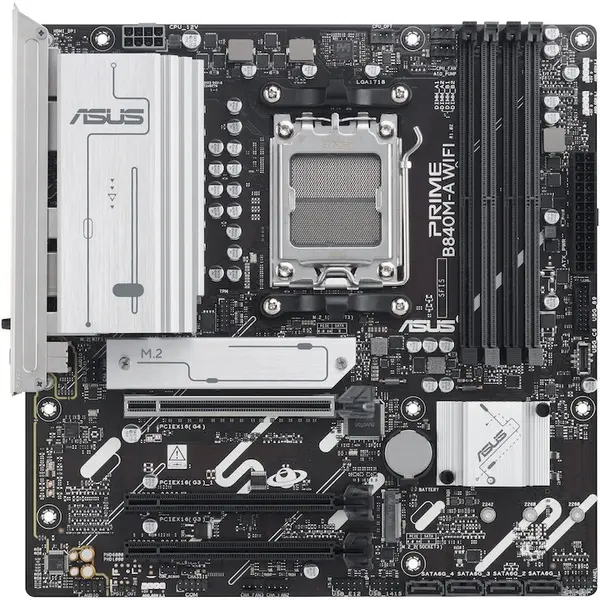 Gigabyte Placa de Baza GIGABYTE B840M AORUS ELITE, WIFI 6E, AM5, 4x DDR5