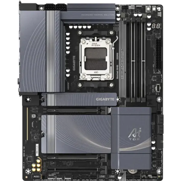Gigabyte Placa de baza GIGABYTE B850 AI TOP, AMD B850, AM5, DDR5, ATX