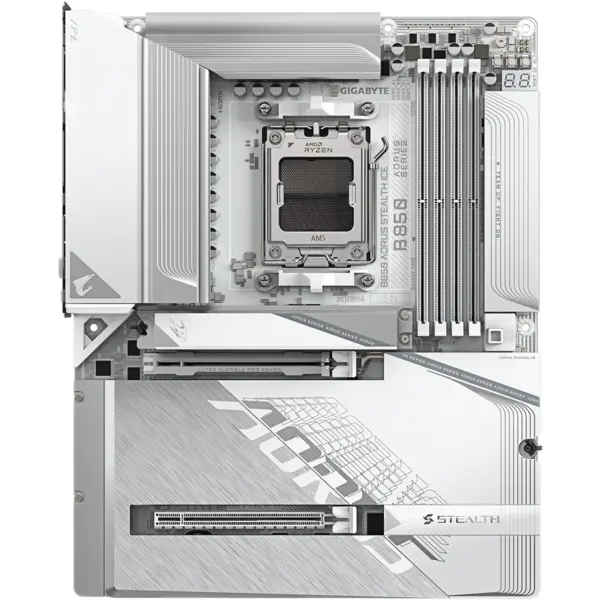 Gigabyte Placa de baza GIGABYTE B850 AORUS STEALTH ICE