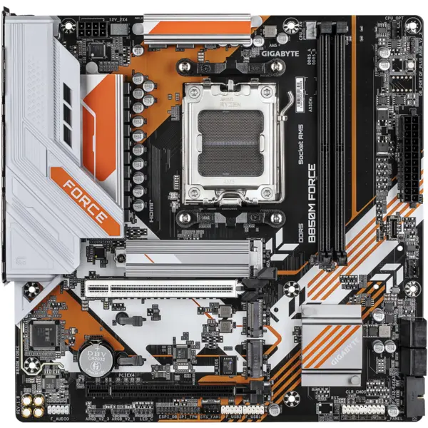 Gigabyte Placa de baza GIGABYTE B850M FORCE