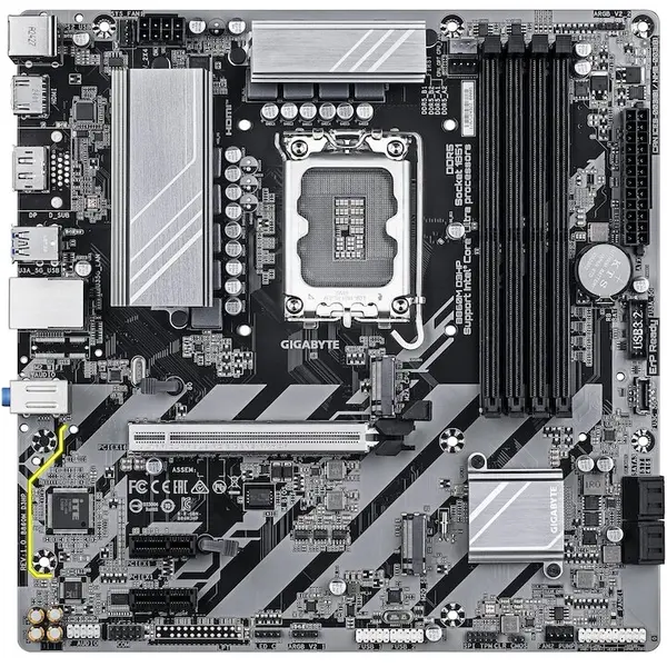 Gigabyte Placa de Baza GIGABYTE B860M D3HP, LGA1851, 4x DDR5, mATX