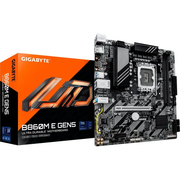 Gigabyte Placa de baza Gigabyte B860M EAGLE, Intel B860, Socket LGA 1851, DDR5, Micro ATX