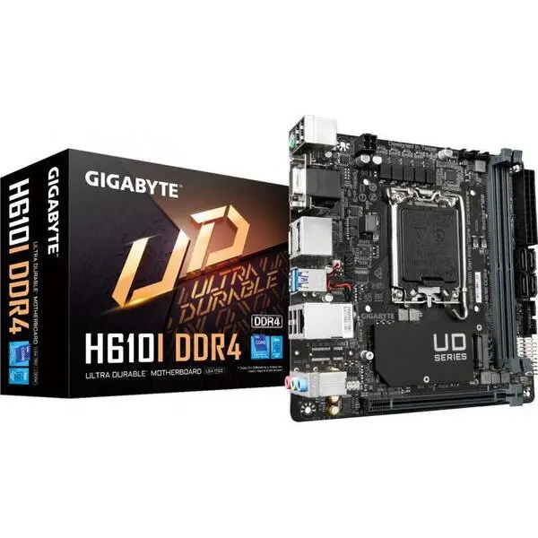 Gigabyte Placa de baza Gigabyte H610I DDR4 LGA 1700