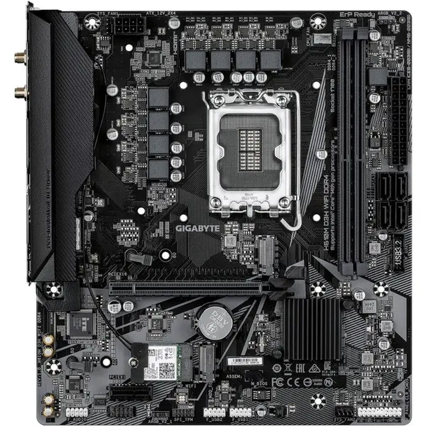 Gigabyte Placa de baza GIGABYTE H610M D3H, WIFI, DDR4, LGA 1700