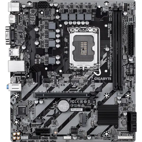 Gigabyte Placa de Baza GIGABYTE H810M H, LGA1851, 2x DDR5, mATX
