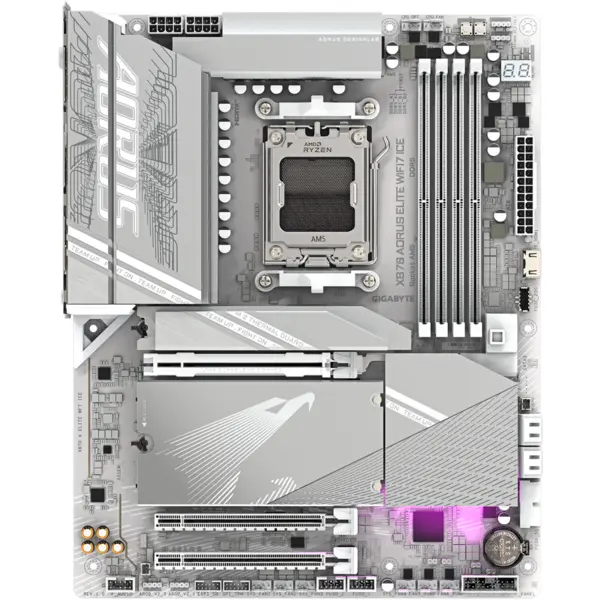 Gigabyte Placa de baza Gigabyte X870 AORUS ELITE X3D ICE