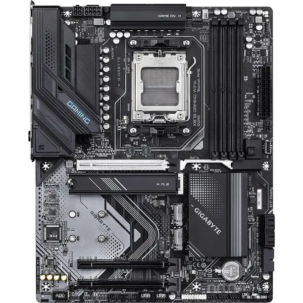 Gigabyte Placa de baza GIGABYTE X870 GAMING WIFI6, AM5, DDR5, BT, ATX, Negru