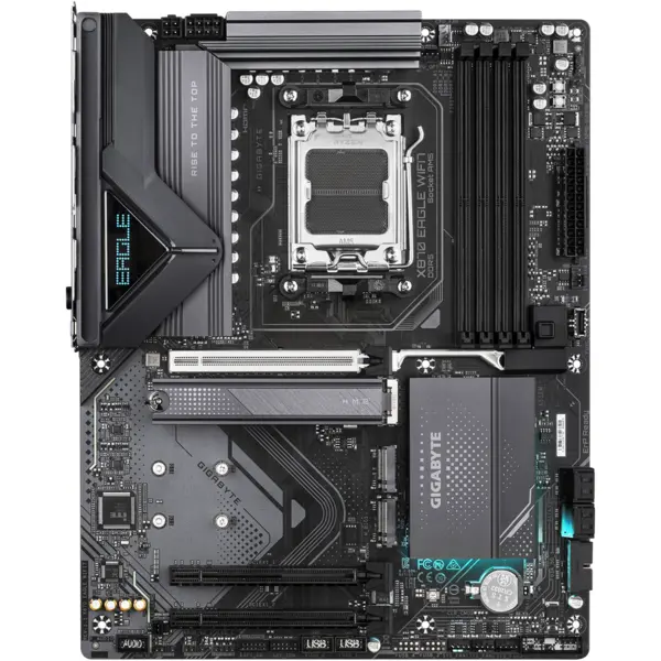 Gigabyte Placa de baza GIGABYTE X870E EAGLE WIFI7, AMD X870E, AM5, ATX, DDR5