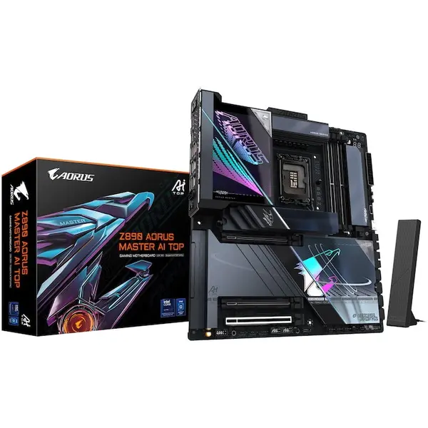 Gigabyte Placa de Baza GIGABYTE Z890 AORUS MASTER AI TOP, Socket LGA1851