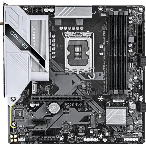 Gigabyte Placa de baza MATX B760M G P WIFI DDR4 Gigabyte, Socket-1700