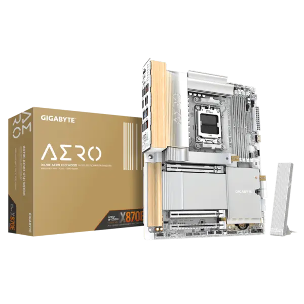 GIGABYTE X870E AERO X3D WOOD GIGABYTE X870E AERO X3D WOOD