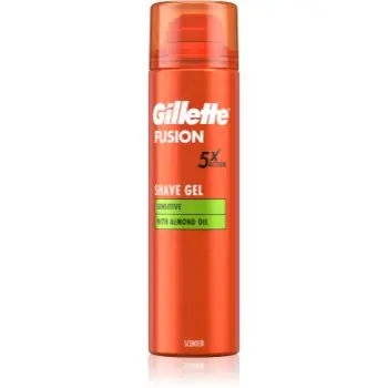 Gillette Fusion5 Sensitive gel pentru bărbierit pentru piele sensibilă