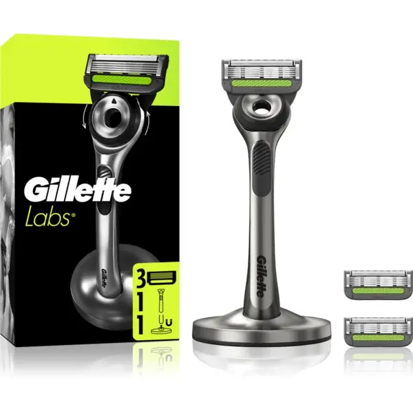 Gillette Labs aparat de ras cu suport + lame de rezervă 1 buc