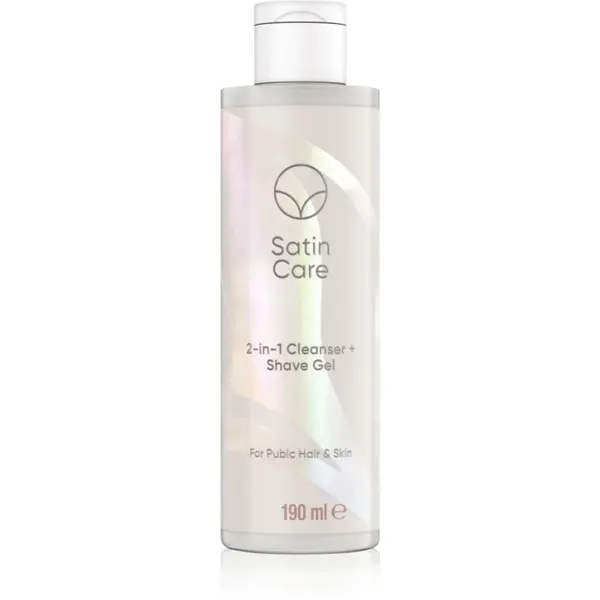 Gillette Satin Care For Pubic Hair&Skin gel pentru bărbierit pentru ajustarea liniei bikinilor 190 ml