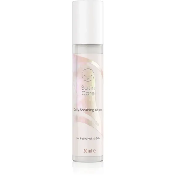 Gillette Satin Care For Pubic Hair&Skin ser calmant pentru ajustarea liniei bikinilor 50 ml