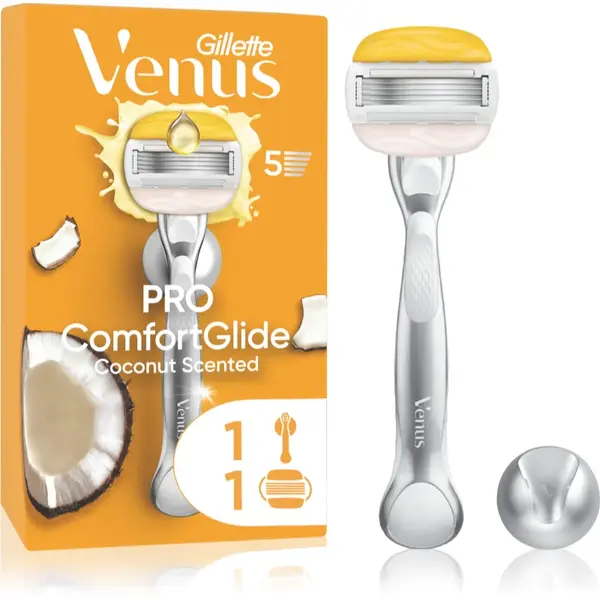 Gillette Venus ComfortGlide Coconut aparat de ras cu capăt interschimbabil 1 buc